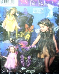 5523 FAIRY PETAL COSTUME DRESS, ROSES, UNDIES PATTERN 3-8